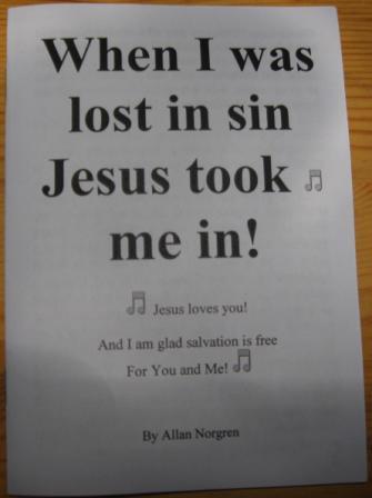 A Tract to read: Lost In Sin